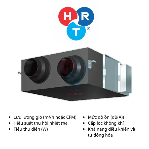 Thiết bị th&ocirc;ng gi&oacute; thu hồi nhiệt