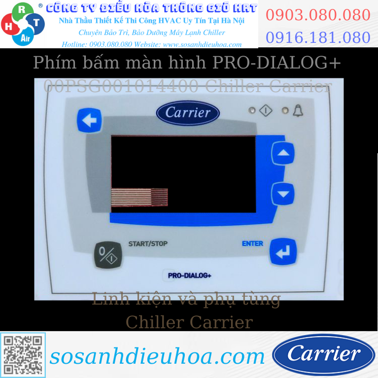 Phím bấm màn hình PRO-DIALOG+ 00PSG001014400 Chiller Carrier