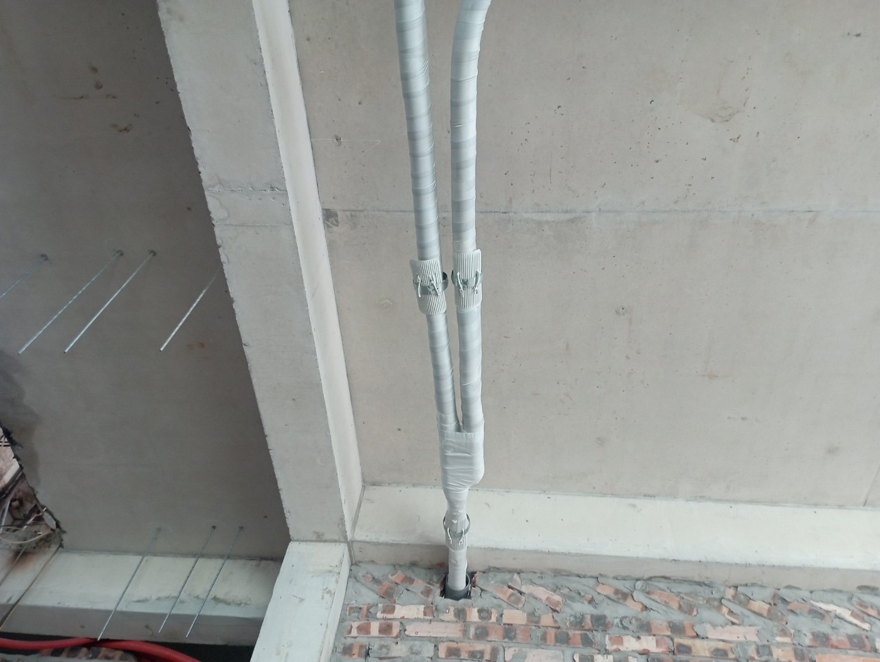 Hình ảnh thi công đường ống đồng Điều Hòa VRV Daikin