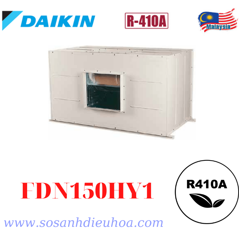 Máy điều hòa công nghiệp Giấu Trần Daikin FDN150HY1/RN150HY19 Gas R410a