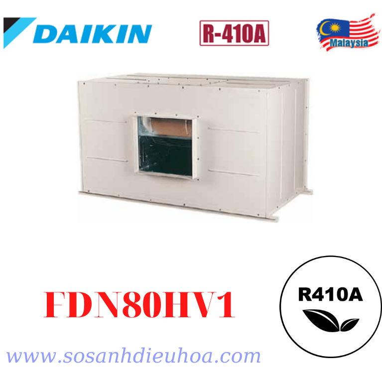 Packaged Daikin 8HP FDN80HV1/RN80HY19