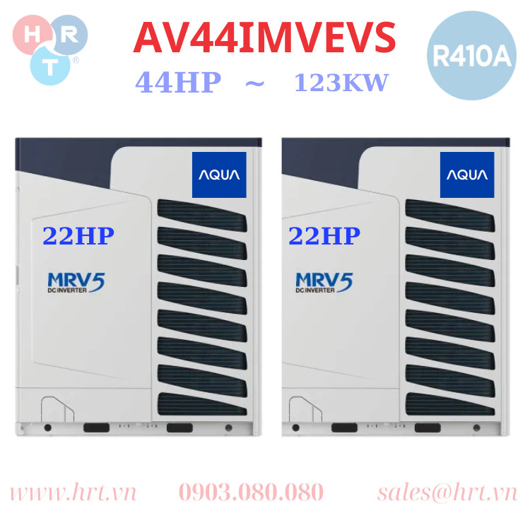 Dàn Nóng VRF Aqua 2 Chiều 44HP AV44IMVEVS