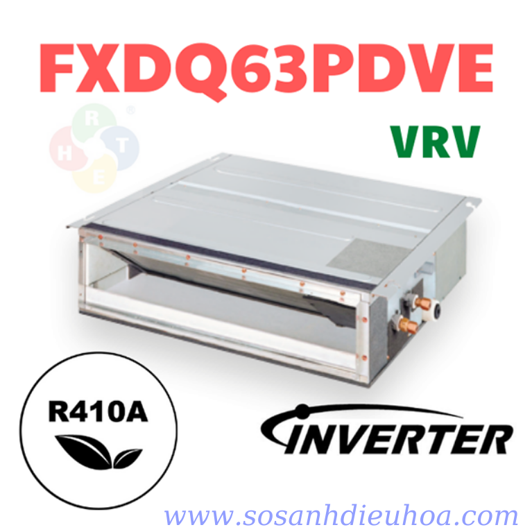 Dàn Lạnh Điều Hoà Trung Tâm VRV Daikin Giấu Trần Nối Ống Gió FXDQ63PDVE - HRT