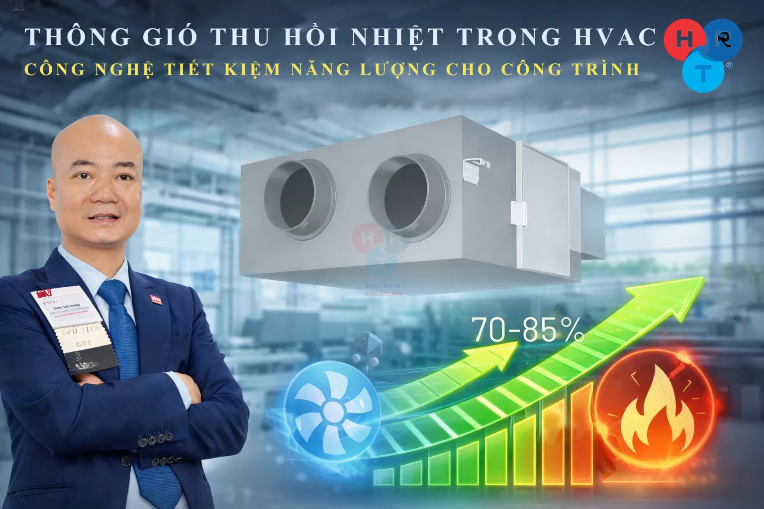 Thông Gió Thu Hồi Nhiệt Trong HVAC