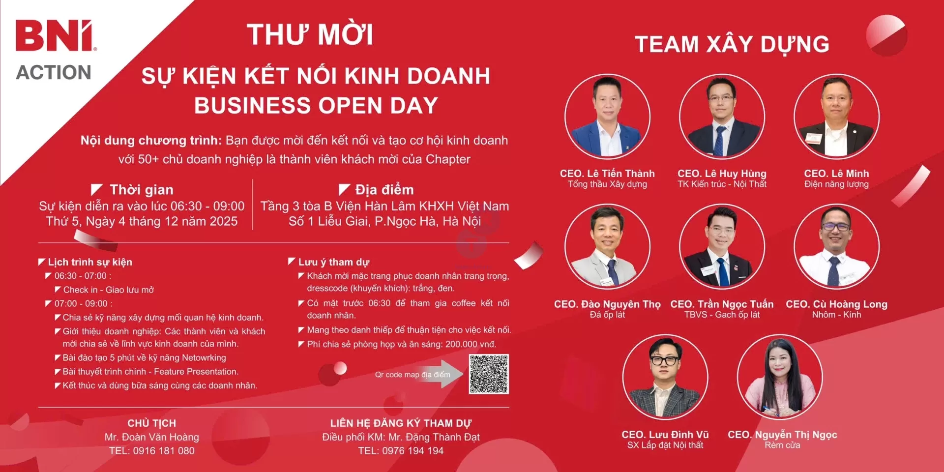 Business Open Day BNI Action 04.12.2025