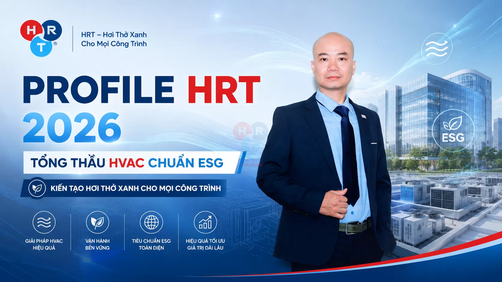 Profile HRT Tổng Thầu HVAC Chuẩn ESG