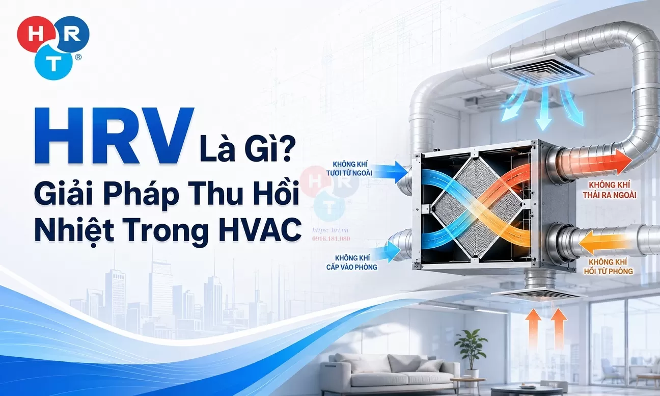 HRV Là Gì? Giải Pháp Thu Hồi Nhiệt Trong HVAC