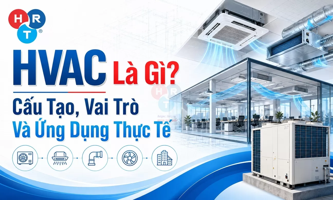 HVAC Là Gì? Cấu Tạo, Vai Trò Và Ứng Dụng Thực Tế