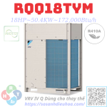 Dàn Nóng Daikin VRV IV Q series 1 Chiều 18HP RQQ18TYM - HRT