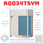 Dàn Nóng Daikin VRV IV Q series 1 Chiều 34HP RQQ34TSYM - HRT