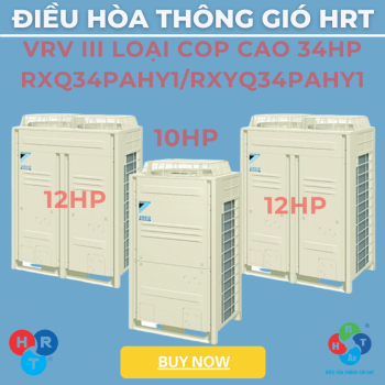 Dàn Nóng VRV III Loại COP Cao 34HP - HRT